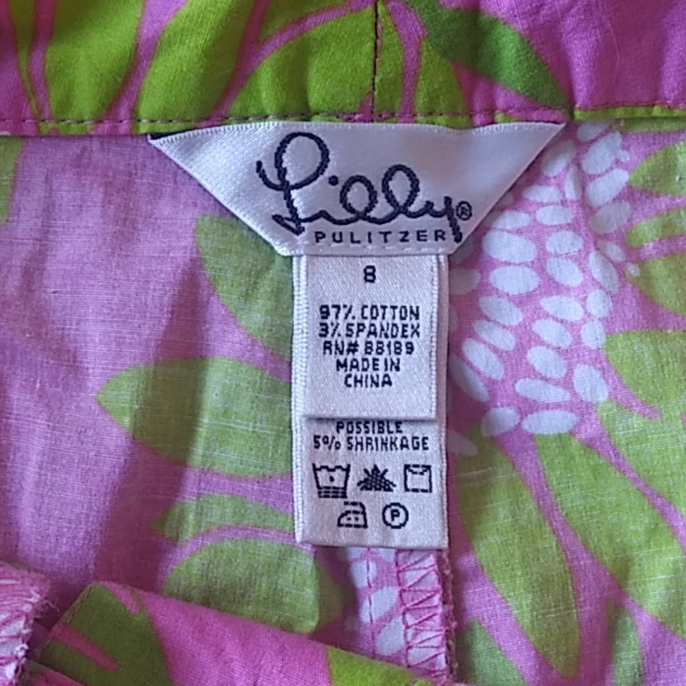Lilly Pulitzer crop pants